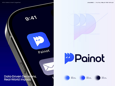 Letter P logo design - Unused a b c d e f g h i j k l m n app icon symbol blockchian brand identity branding ccustom ecommerce letter p logo lettermark logo logo designer logos modern logo p logo print saas startup logo top logo design web3 logo