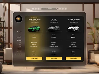 Car Dealer Selector app car dealer creative dashboard design minimal ui upgrade upselling ux web website