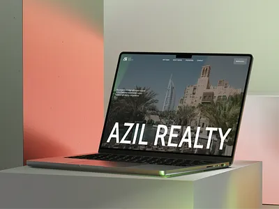 Dubai Real Estate Landing page Design branding design dubai hero page landing page prototyping real estate realty web design