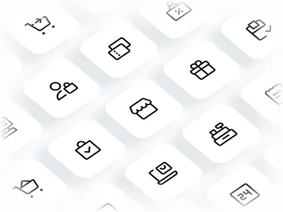 Myicons✨ — Shopping, Ecommerce vector line icons pack design system figma figma icons flat icons icon design icon pack icons icons design icons libray icons pack interface icons line icons sketch icons ui design ui designer ui icons ui kit web design web designer