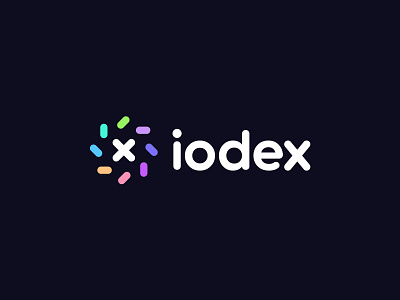 iodex branding crypto crypto currency exchange finance fintech identity iodex logo mark x x logo