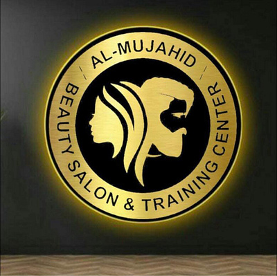 Al Mujahid - beauty Saloon Branding design professional