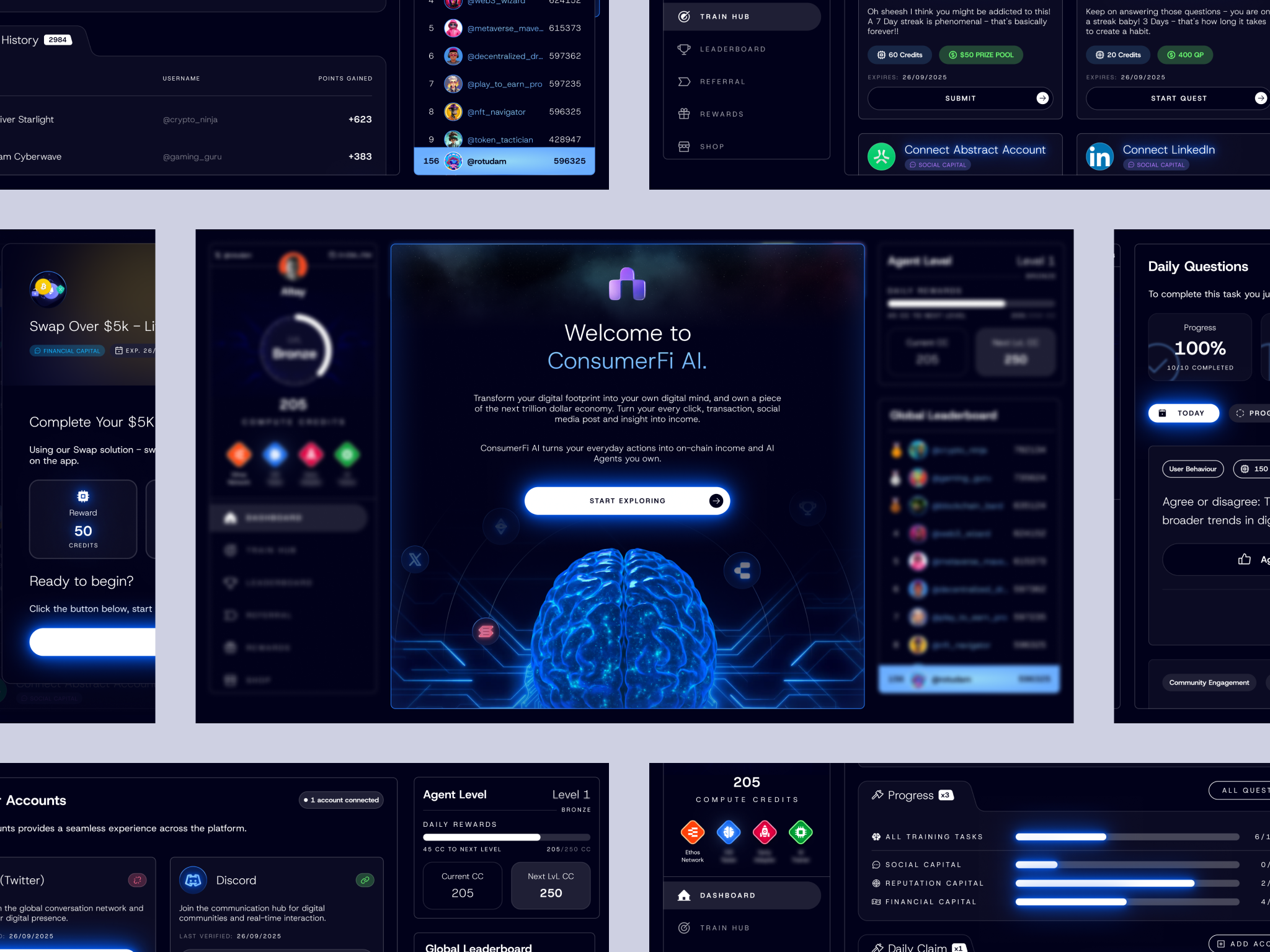 ConsumerFi AI | Digital Finance Meets AI-Driven Self-Ownership reward wallet