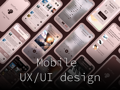 Mobile UX/UI Design app design ui ux