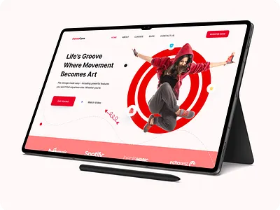 🚀 DanceCore – Dance Academy Landing Page UI 🎶💃 creativewebdesign dance danceacademy dancelandingpage danceschool dancing acad dancing landing page design dancing website design enjoy landing page design landing pge party responsiveui ui ui design web website website design