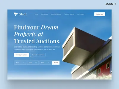 Real Estate Auction Website auctionplatform auctionui auctionwebsite conversiondesign financialui homepageui landingpagedesign modernui premiumui propertyauction proptechdesign realestateappdesign realestateux realestatewebsite trustdesign uidesign uiux uxagency uxdesign webappdesign