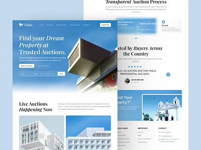 Property Auction Website Design — Real Estate Platform auctionplatform auctionui casestudydesign conversiondesign financialui homepageui landingpagedesign modernui premiumui propertyauction proptechdesign realestateappdesign realestateux realestatewebsite trustdesign uidesign uiux uxagency uxdesign websitedesign