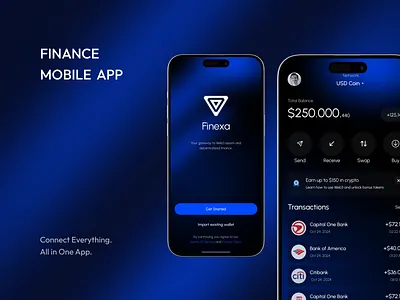 Finance App app app design crm finance finance app fintech fintech app investment mobile app money saas ui ux wallet