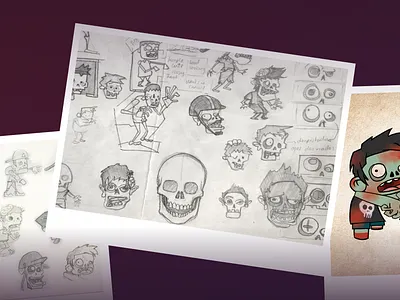 The Walking Eddie Character Design the walkingdead