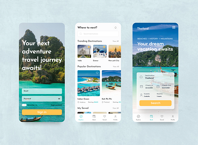 Adventure travel app adventure app design beaches culture design europe holiday maldives photography thailand travel uidesign user experience uxdesign vacation worldwide