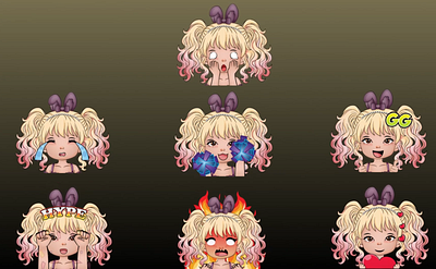 🎨✨ New Animated Emotes Drop! ✨🎨 Stallion Studio Limited 2d animated emotes cartoon custom emotes design illustration open for commission stallion studio limited twitch emotes