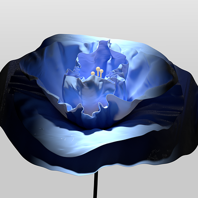 Bloom 3d animation bloom c4d crislabno design flower houdini render