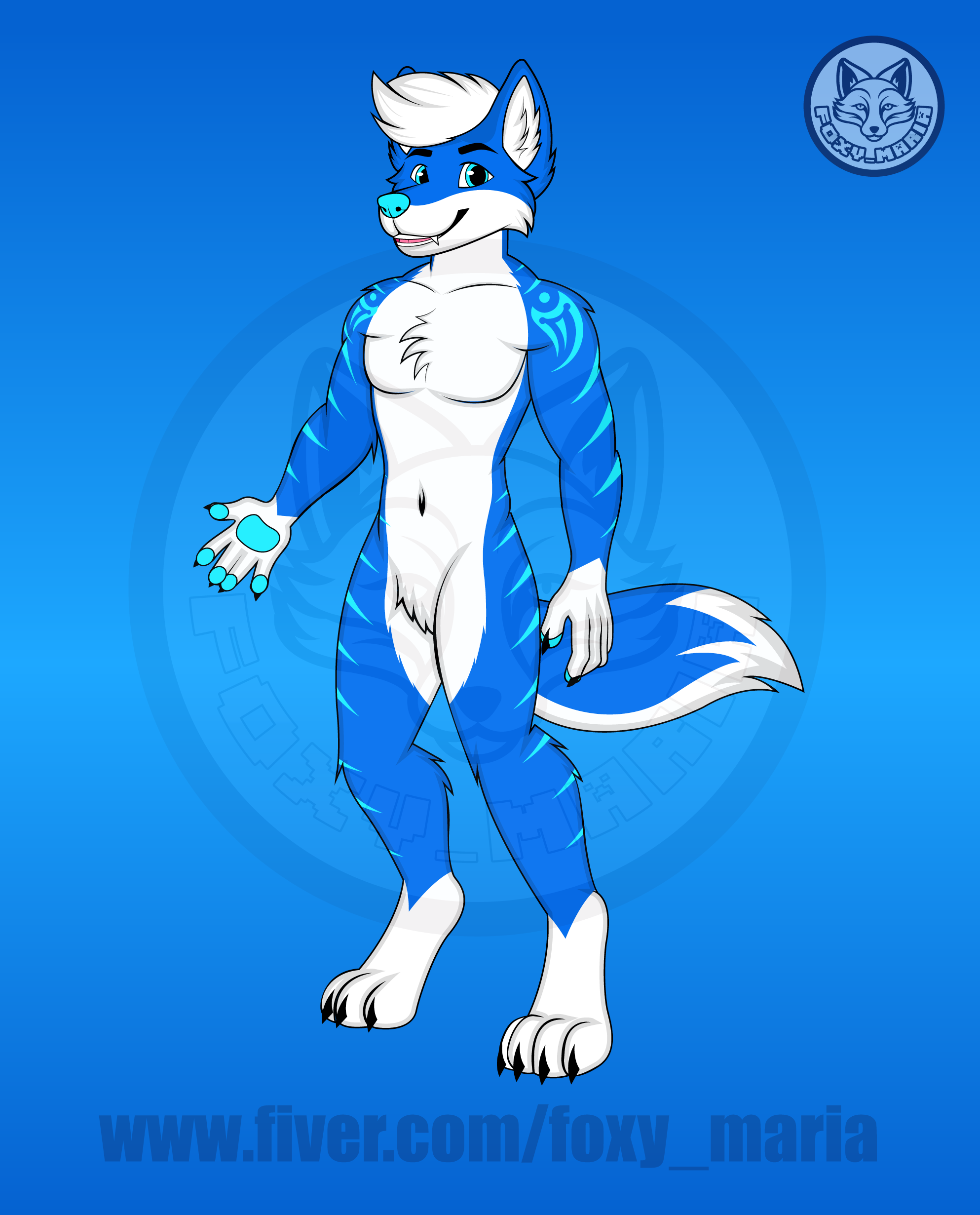 Wolf Furry Art Custom Design - Commissions are Open! fantasywolfart