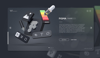 3d illustration for Course Box 3d app blender branding code course data design digital figma graphic design illustration isometric js render site ui web webflow