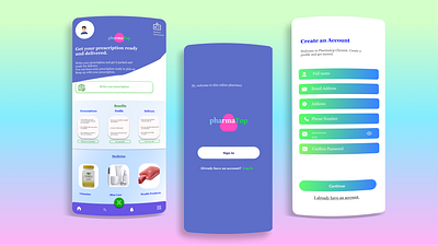PharmaTop App UI/UX uiux