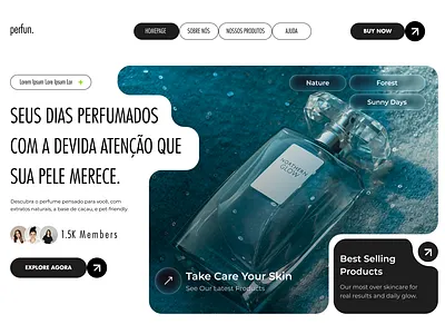 Perfun - UX/UI DESKTOP desktop ui ux webdesign