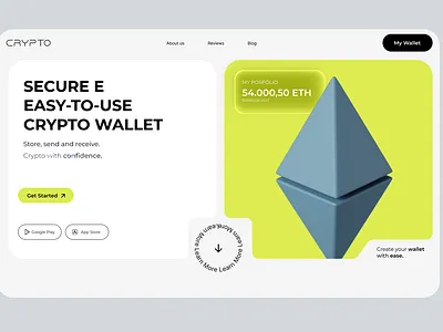 CRYPTO - UX/UI DESKTOP crypto desktop ui ux webdesign