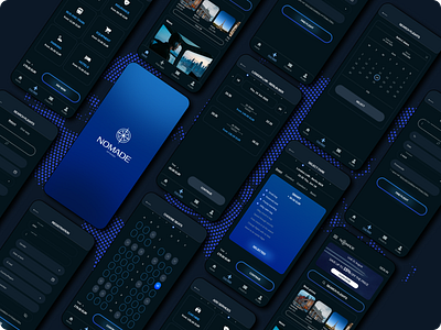 NOMADE airlines | app design app design design figma logo mobile mobile app ui user experience user interface ux uxui web website