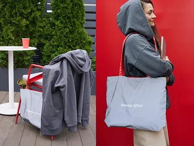 Shopper bag design branding design graphic design illustration logo merch print typography vector