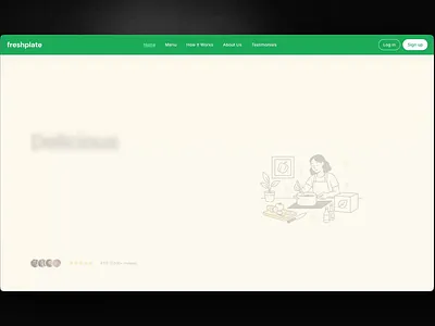 Freshplate Framer template animation framer ui ui kit