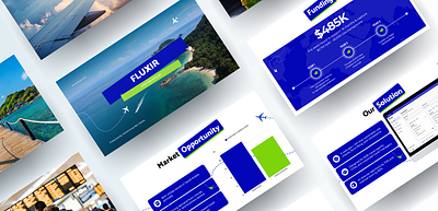 Travel Pitch Deck: Fluxir Web Application business presentation google slides graphic design infographics pitch deck powerpoint powerpoint design powerpoint presentation presentation design presentations slides tourism travel documentation travel info travel pitch deck travel presentation umar tanveer visa management