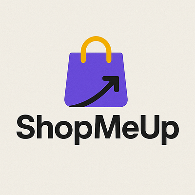 ShopMeUp - E Commerce Branding animation brand design branding business card desgin design e commerce graphic design logo desgin motion graphics