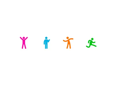 Human figures design figures human figures icon design icon pack icon set iconography icons illustration stick figures ui ux design