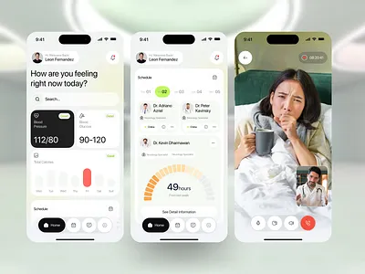 Healthcare Mobile App UI/UX Design app app design app interface application ui awe best ui doctor doctor app doctor appointment healthcare mobile app ios mobile mobile app mobile app design mobile app ui mobile ui patient ui design ui ux ui ux design