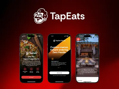 TapEats UI/UX Work ui