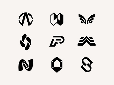 Logofolio Vol. 4 logo collection logofolio monogram logo