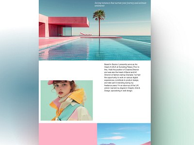 Josie UI Kit section preview animation design framer motion graphics template ui