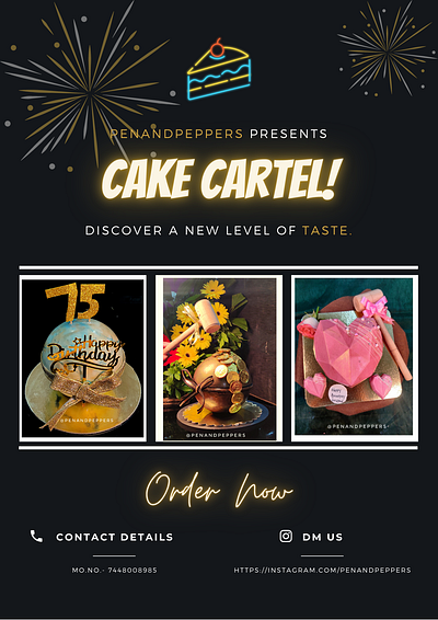 Cake Cartel graphic design