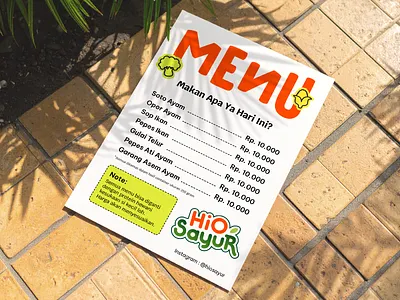 HiO Sayur - Brand Identity Design brand identity branding food container graphic design label design logo nature organic packaging design vegetable visual identiy