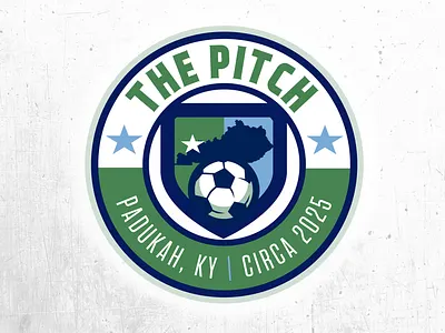 Logo concepts - soccer facility chipdavid dogwings logo shield soccer sports graphic vector