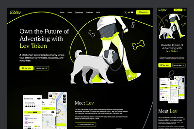 LEV design graphic design illustration minimal ui ux web