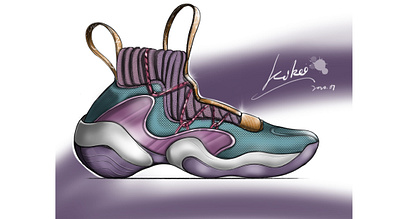 Shoe Concept Sketching