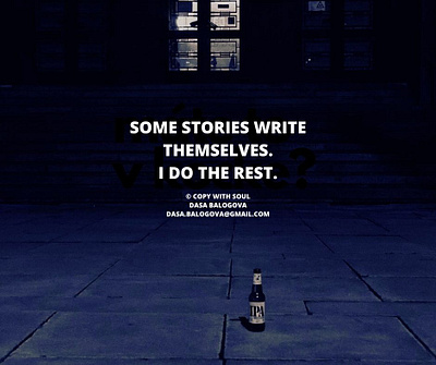 Stories branding copywriting design graphic design