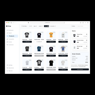 E-commerce Dashboard Ui color ful dashboard e commerce eye catching modern design ui ux website