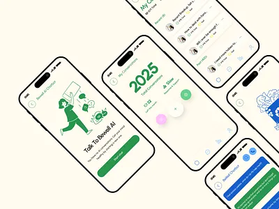 Bewell AI branding design figma graphic design illustration ui uidesign ux ux design uxdesign