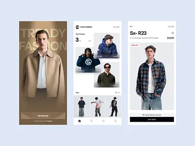 Fashion - Z app e commerce app mobile app new product design ui ux design