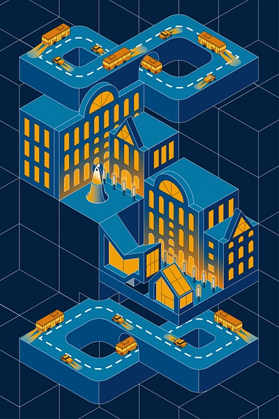 Isometric city design graphic design illustration isometric isometricillustration isometry vector