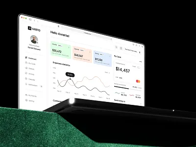 Modern Admin Dashboard UI admindashboard dashboarddesign datavisualization interfacedesign modernui uidesign userinterface uxdesign webappdesign webui