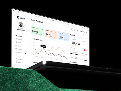 Modern Admin Dashboard UI admindashboard dashboarddesign datavisualization interfacedesign modernui uidesign userinterface uxdesign webappdesign webui