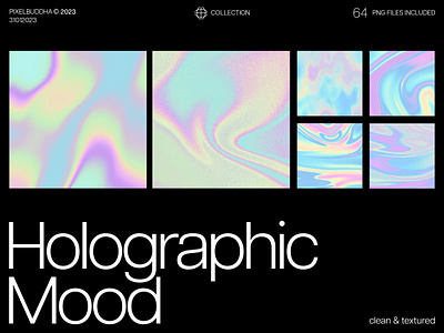 Holographic Mood Textures pattern