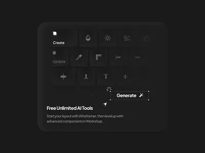 Bento Card — Free Unlimited AI Tools bento bento card bento card design card card design design figma figma design saas saas design saasdesign ui uiux ux uxui