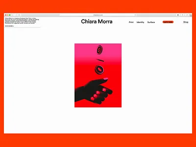 New website! best branding chiara morra circular conceptual design draft dribbble flat illustration illustrator lineto logo minimal new shot site ui vector website