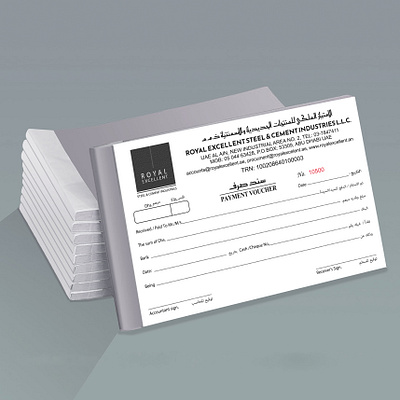 Payment & Receipt Voucher NCR Books Design and printing bill book cash memo company voucher depictdigonto fatorah graphic design payment voucher printing shop near me professional receipt voucher receipt voucher printing uae designer