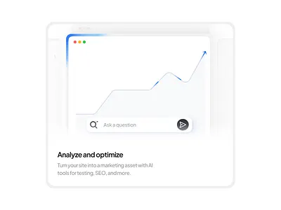 Analyze and Optimize — Bento Card bento bento card bento card design card card design design figma figma design illustration saas saas design saasdesign ui uiux ux uxui