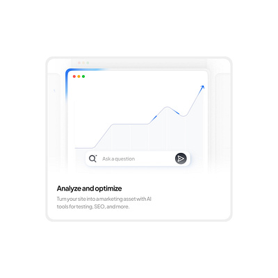 Analyze and Optimize — Bento Card bento bento card bento card design card card design design figma figma design illustration saas saas design saasdesign ui uiux ux uxui