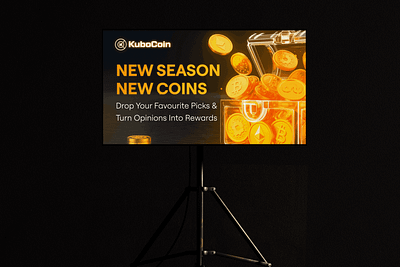 Crypto Poster Design – Bold Visual Concept 3d animation branding design graphic design illustration logo motion graphics ui vector